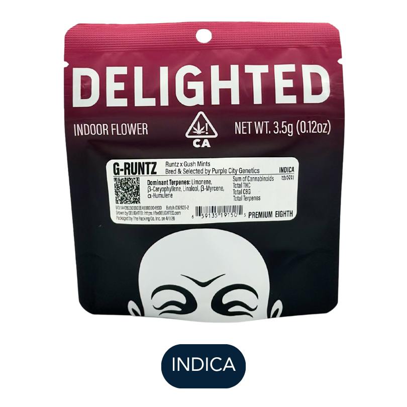 Delighted - G-Runtz - Flower - 3.5g