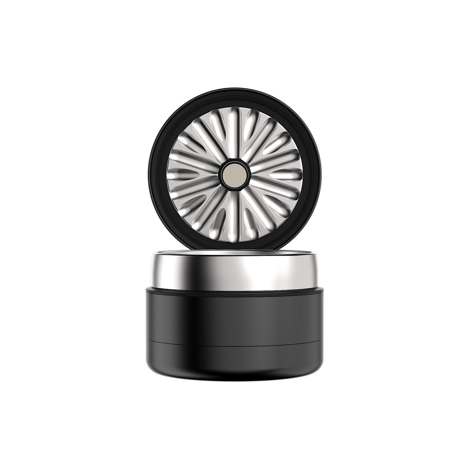 Flower Mill - Next Gen Premium - Stainless Series - 2.0" - Black