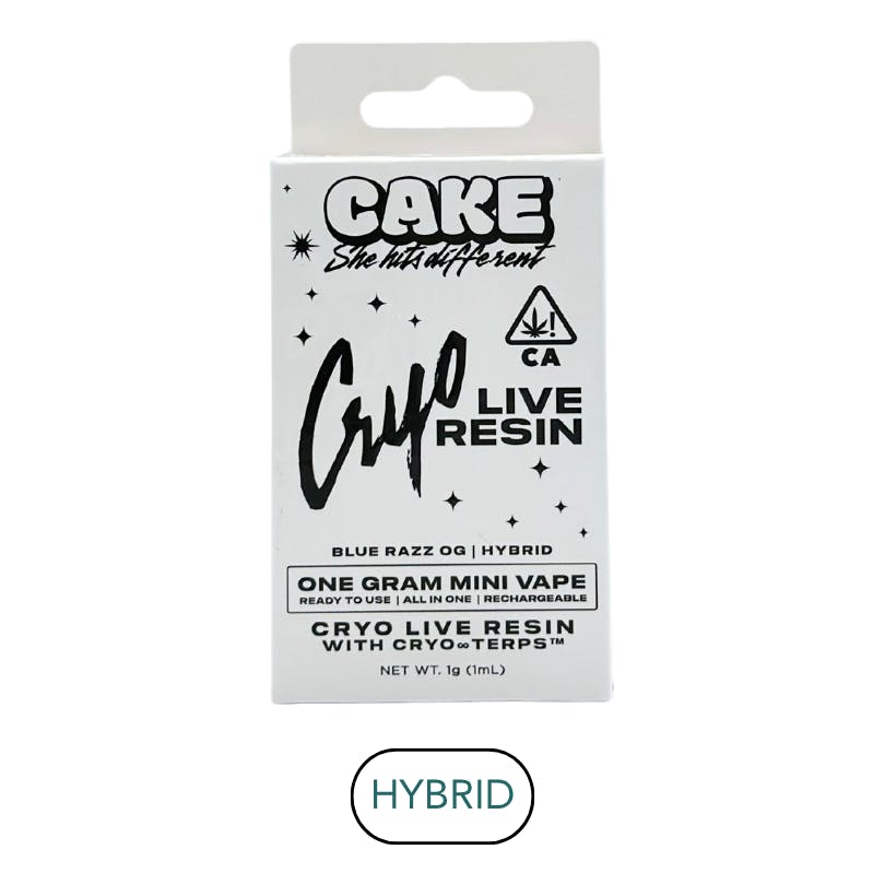 Cake: Blue Razz OG - Rtu