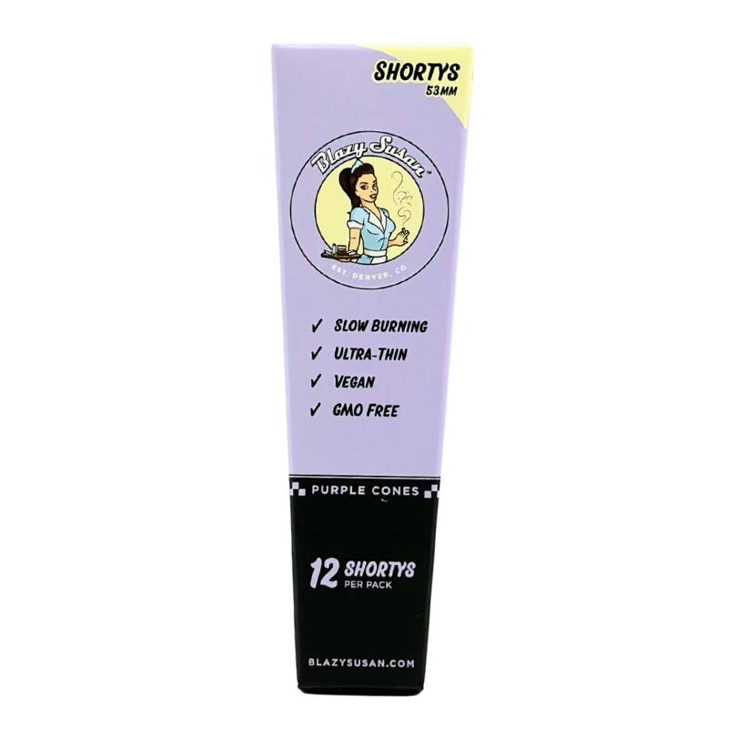 Blazy Susan - Cones Shortys Purple 12ct - Accessories