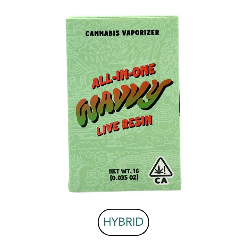 Wavvy | Lemon Cherry Gelato | AIO Disposable Vape | 1g