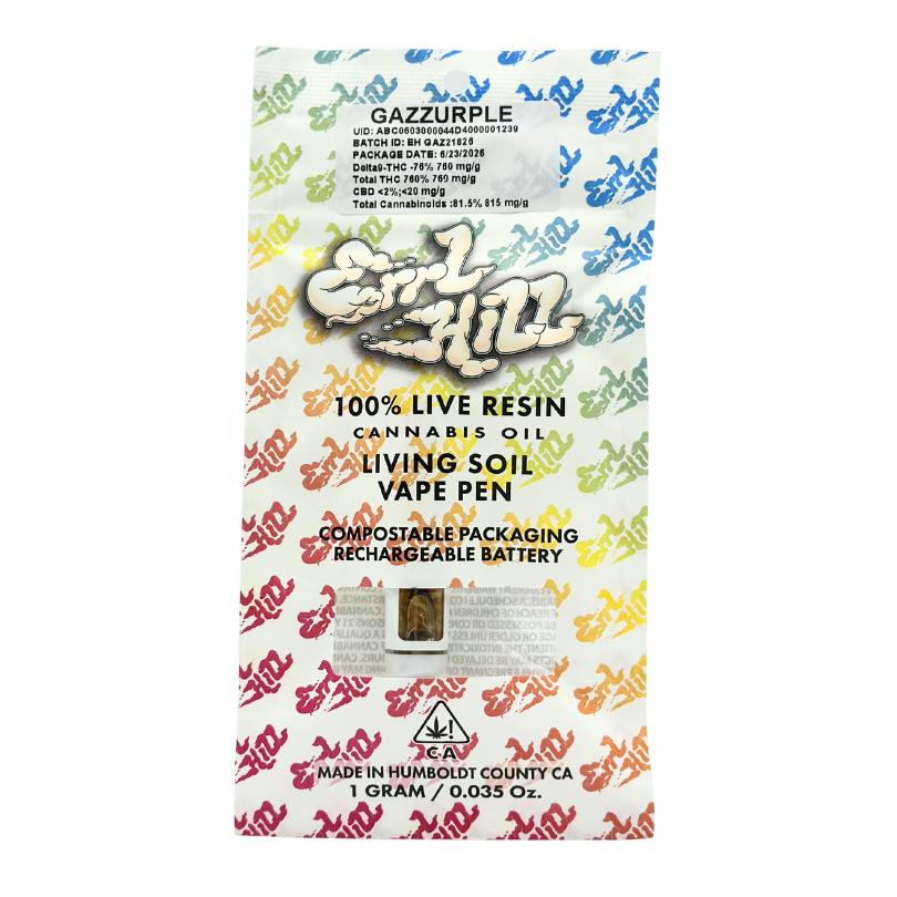 Errl Hill - Live Resin - Gazzurple - RTU - 1.0g