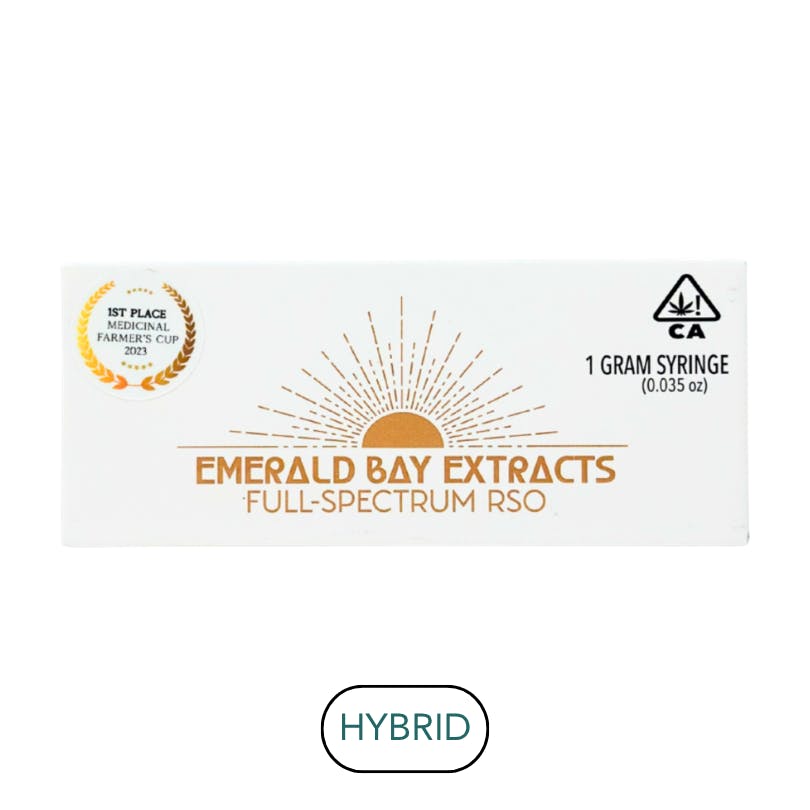 Emerald Bay Extracts: Full Spectrum RSO - Sunset Sherbet - Syringe