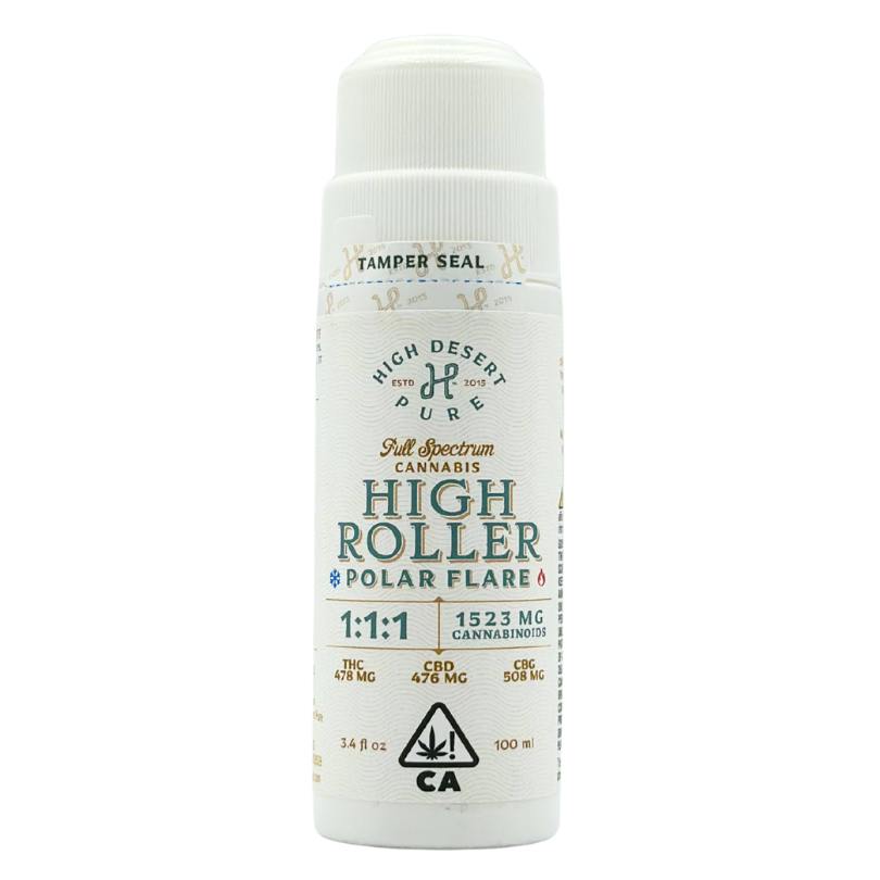 High Desert Pure - High Roller - Polar Flare 1:1:1 - 3.4oz - Topical