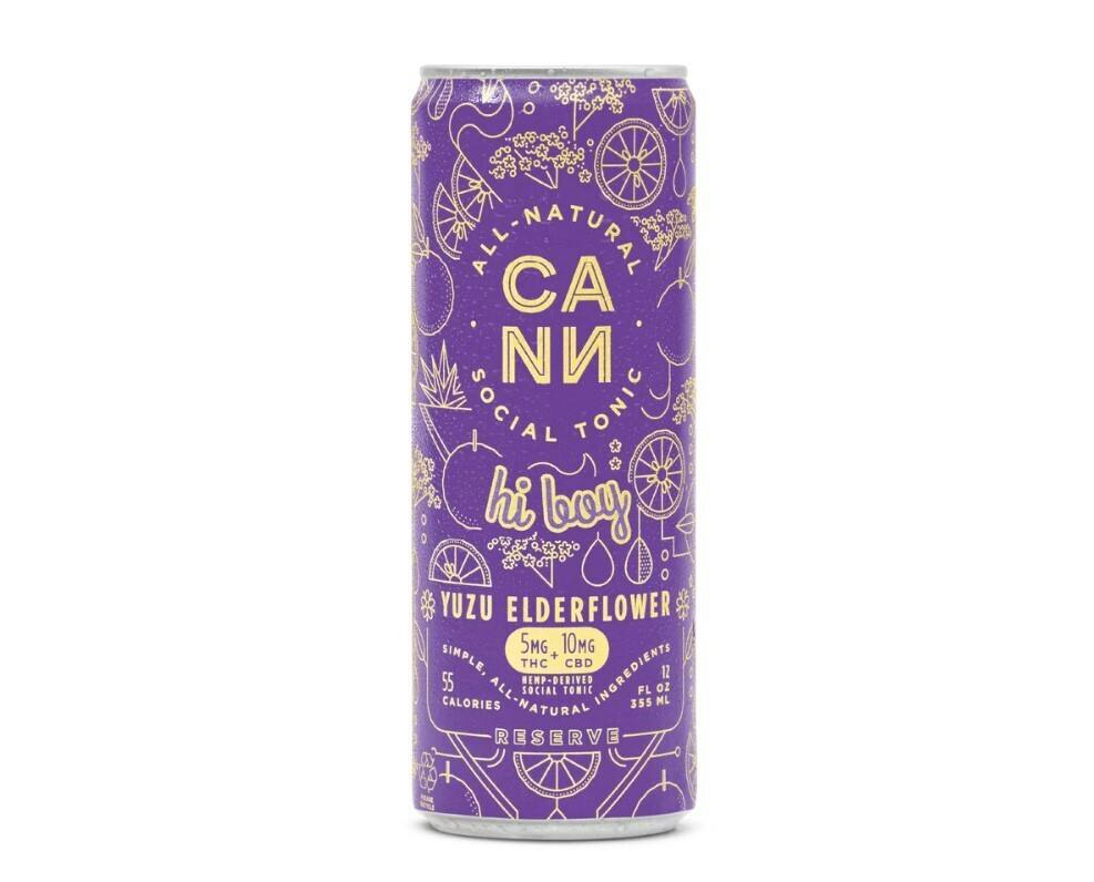 CANN - Hi Boys - Yuzu Elderflower - 4pk - 20mg