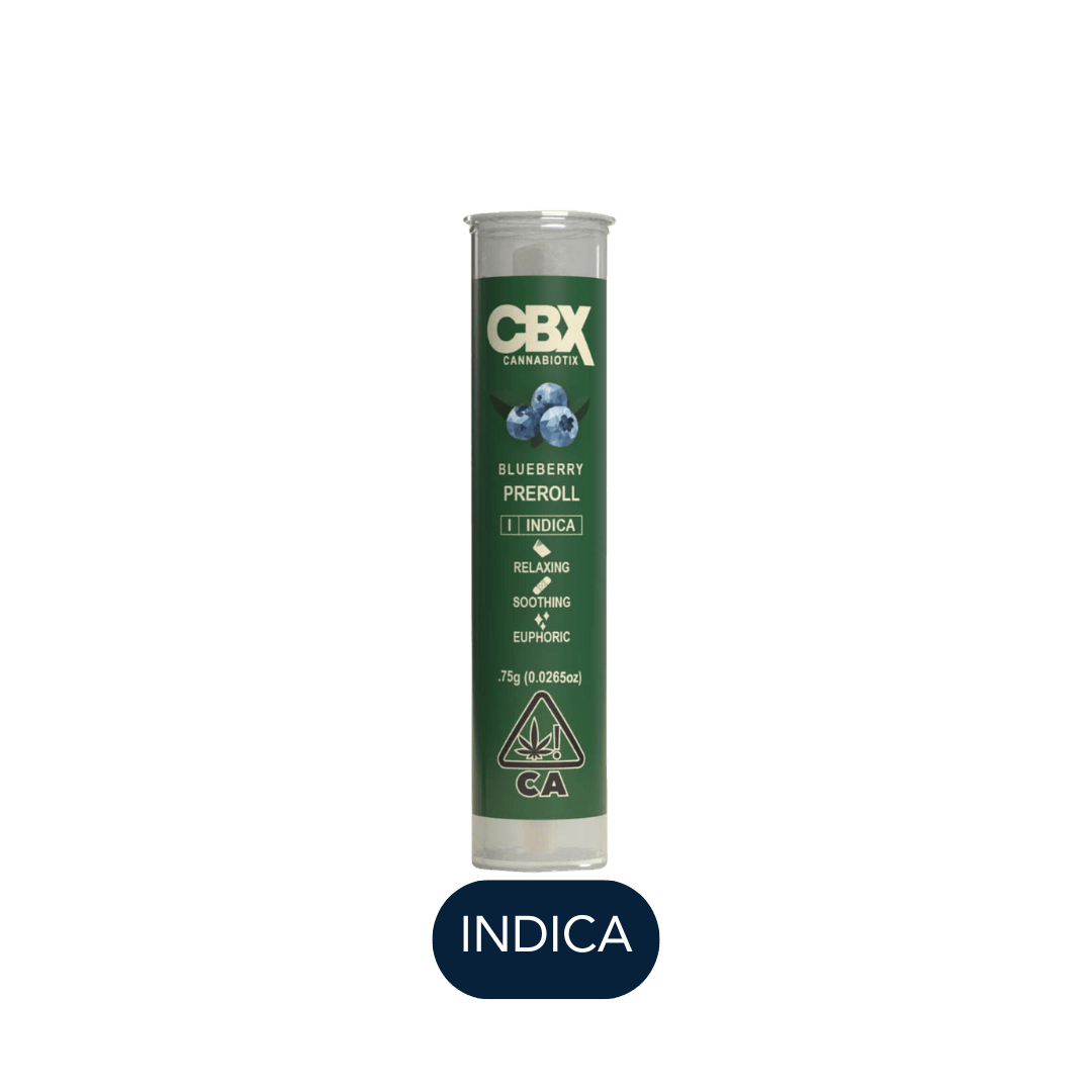 Heirbloom Legacy Flower Powered by Cbx - Blueberry - Preroll - .75g
