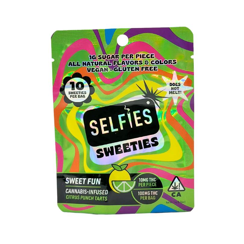 Selfies - Sweeties - Citrus Punch Tarts - Edible - 10pk - 100mg