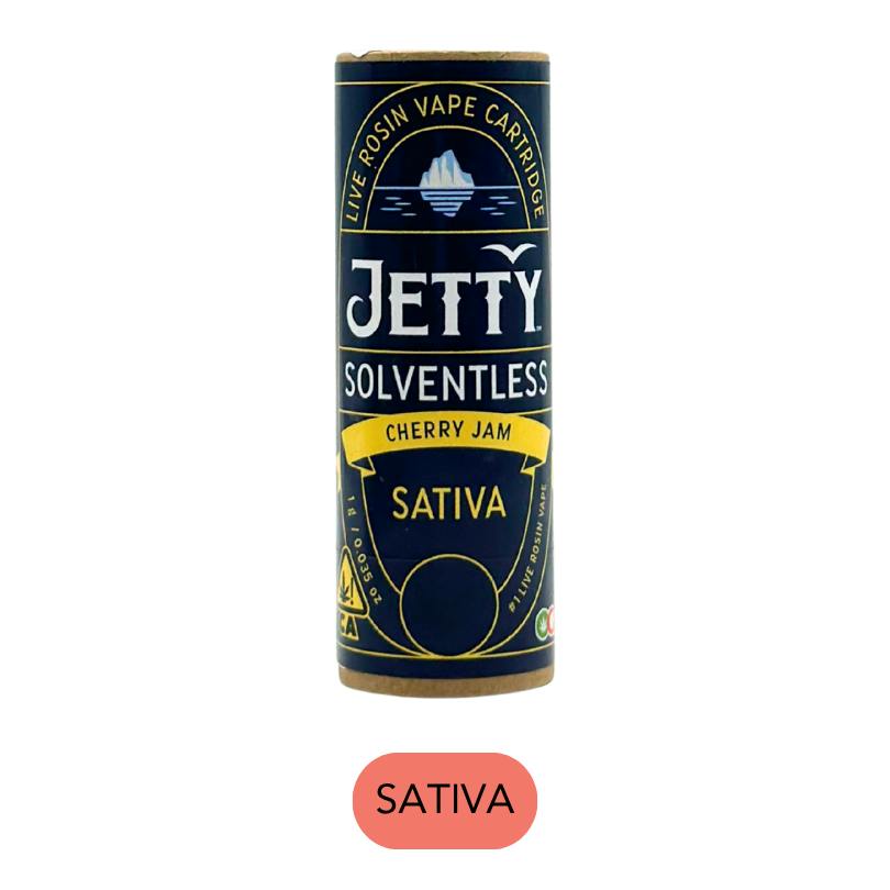 Jetty - Solventless - Cherry Jam - Vape Cart - 1.0g