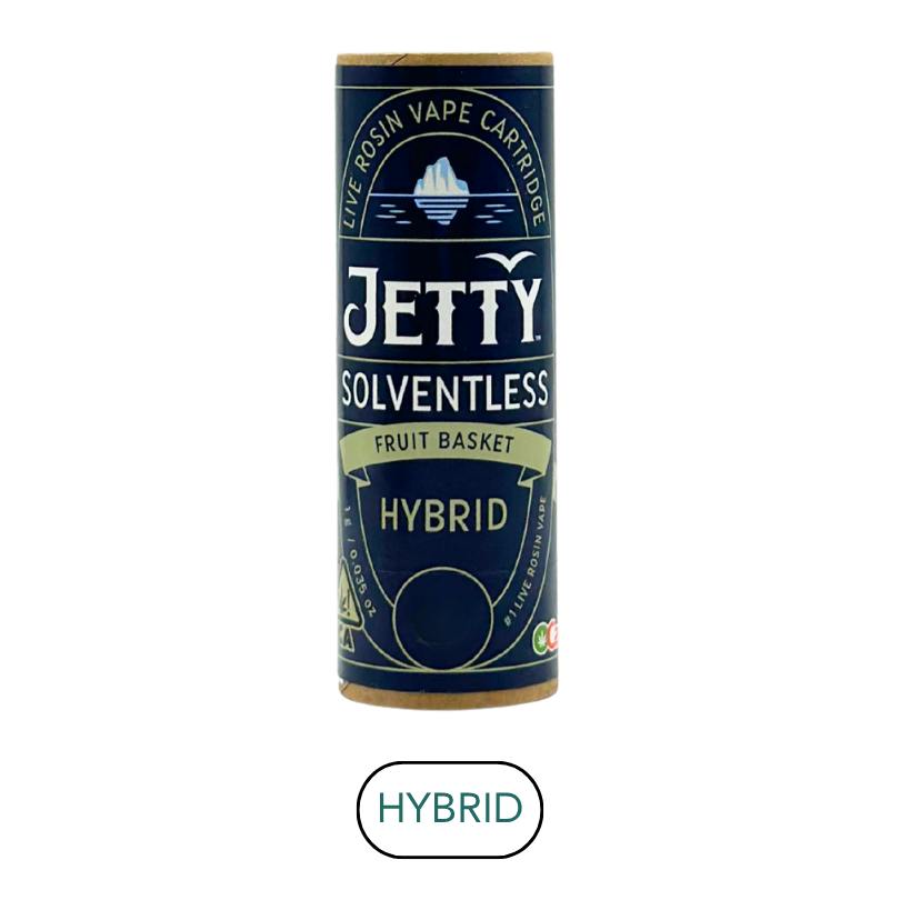 Jetty - Solventless - Fruit Basket - Vape Cart - 1.0g