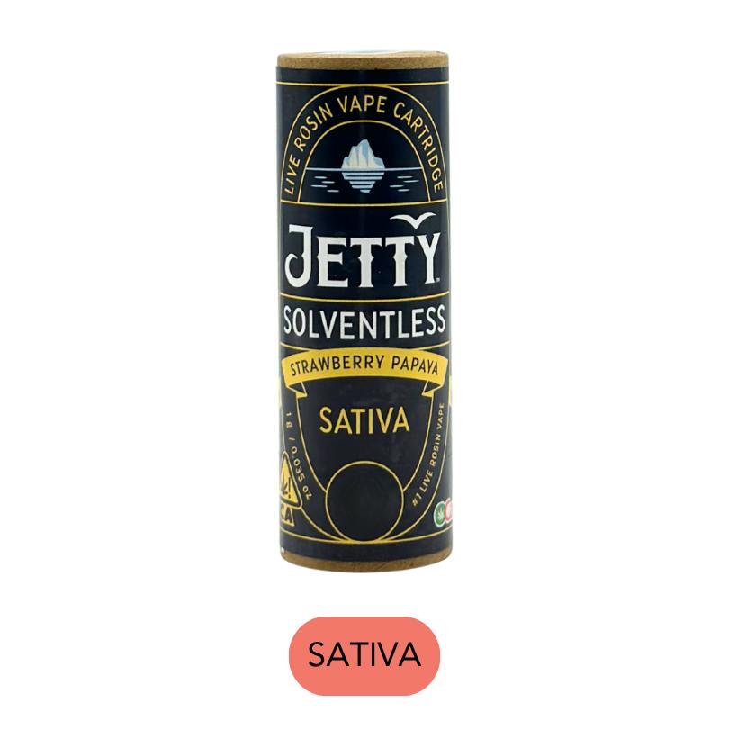 Jetty - Solventless - Strawberry Papaya - Vape Cart - 1.0g