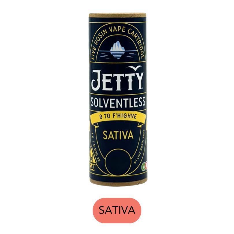 Jetty - Solventless - 9 to F'Highve - Vape Cart - 1.0g