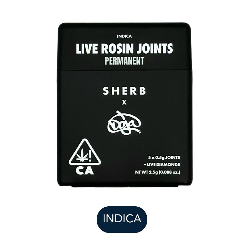 Sherbinski X Doja - Rosin - Permanent - Infused Preroll Pack - 5pk - 2.5g