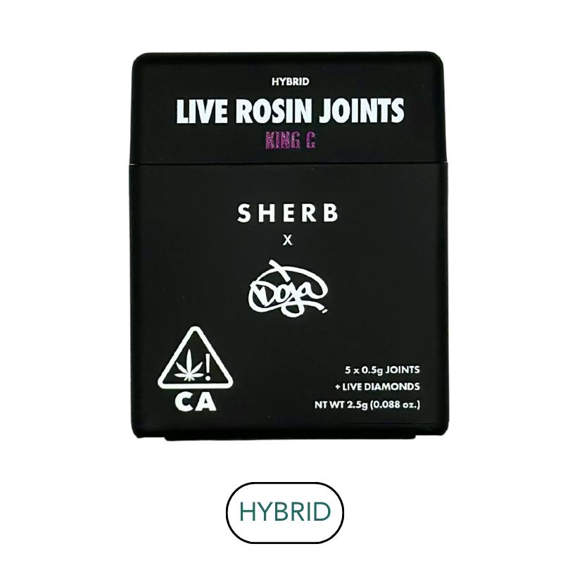 Sherbinski X Doja - Rosin - King C - Infused Preroll Pack - 5pk - 2.5g