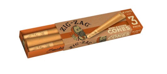 Zig-Zag | Ultra Thin Cones - King | 3pk