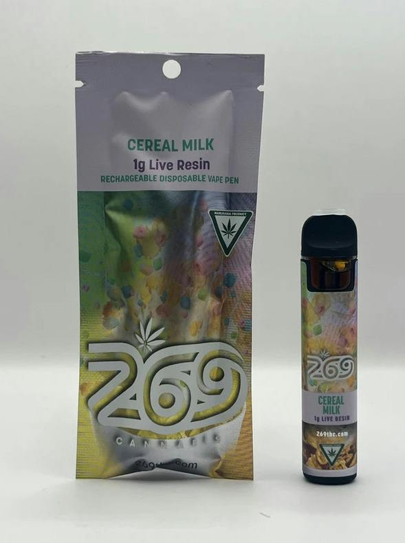 269 | Cereal Milk (H) | 1g Live Resin Disposable