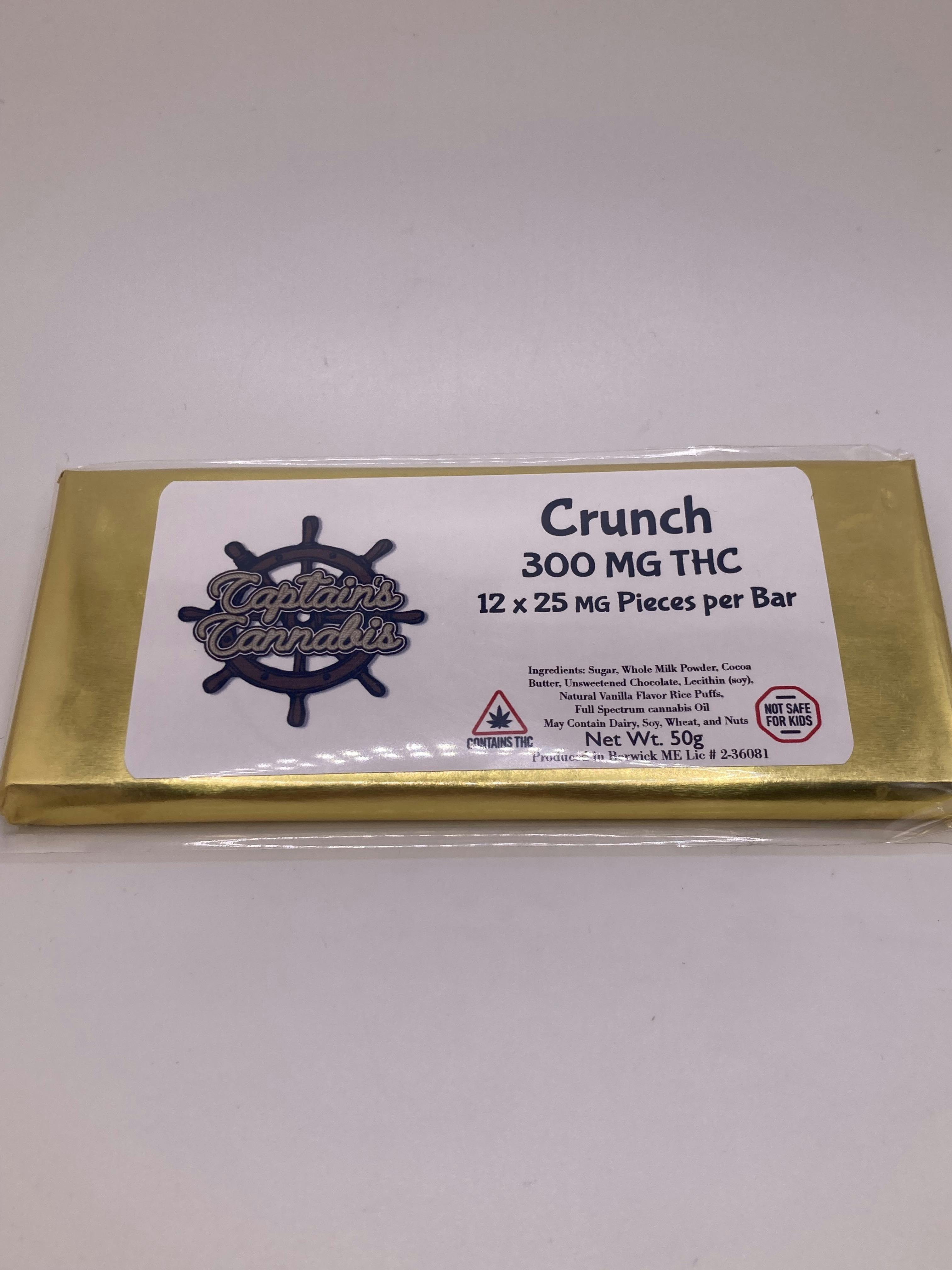 Crunch Bar - 300Mg - Captains Cannabis