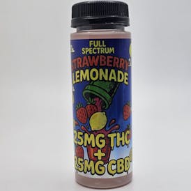 Strawberry Lemonade Full Spec Drink - 25MG THC/25MG CBD