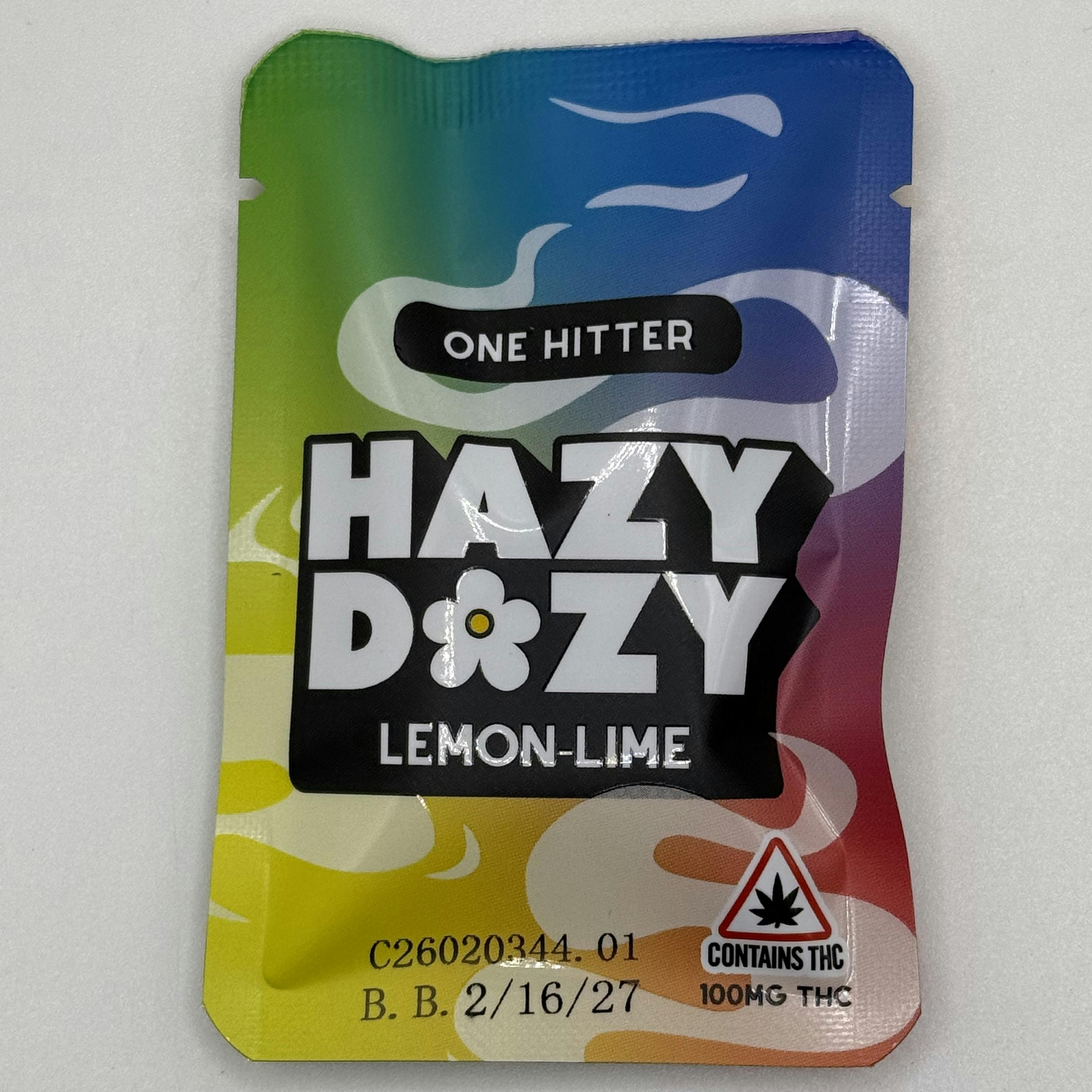Hazy Dazy Lemon-Lime - 100mg One Hitter Gummy - King Custy