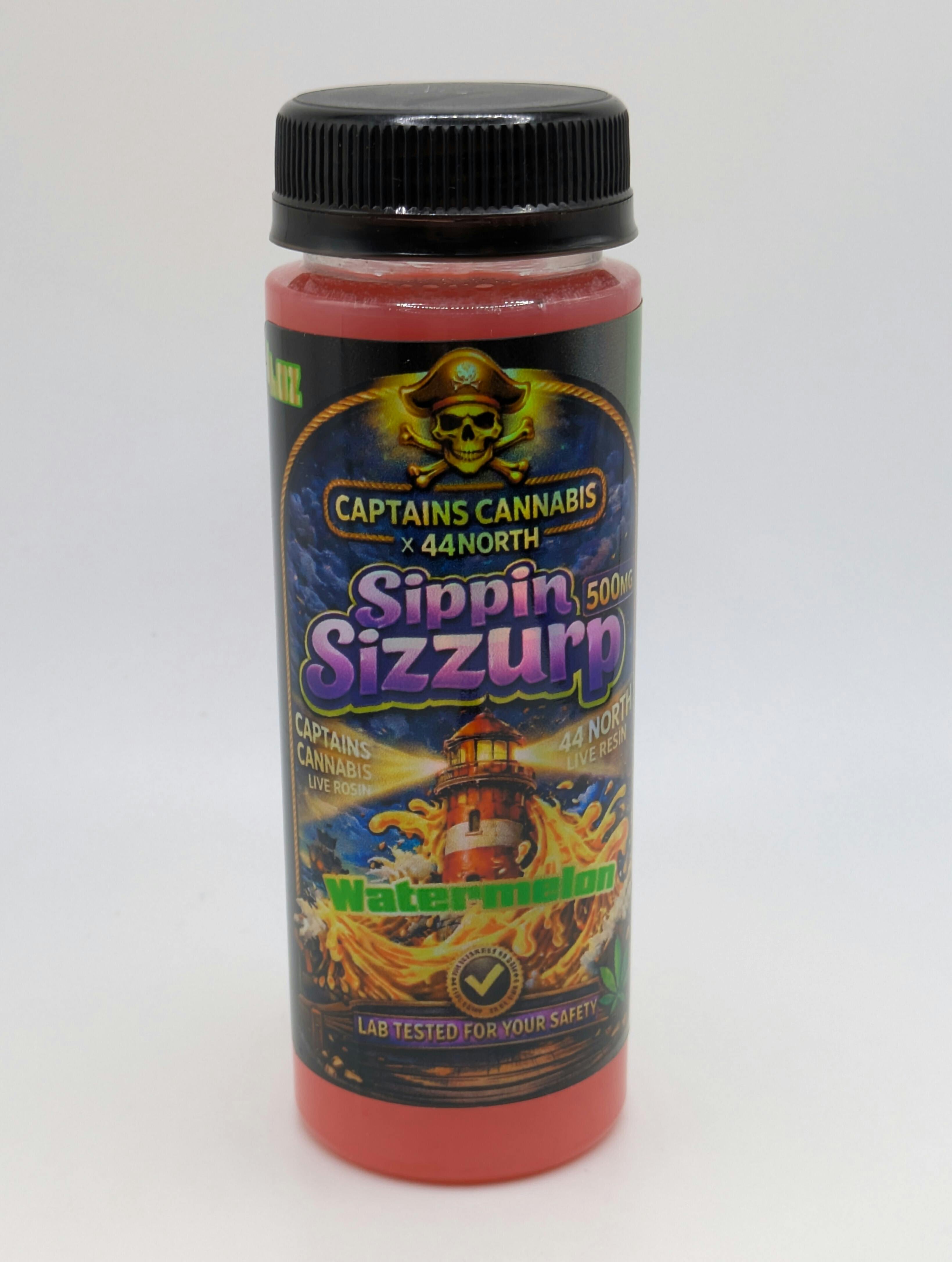 Watermelon Full Spec THC Syrup - 500 Mg - 44 North x Captains Cannabis