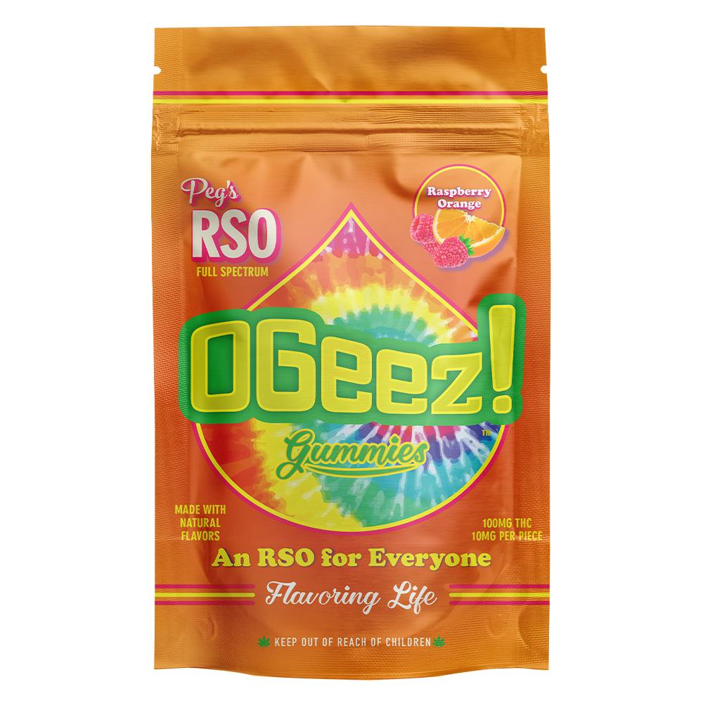 RSO - Peg's Raspberry Orange [10pk] (100mg)