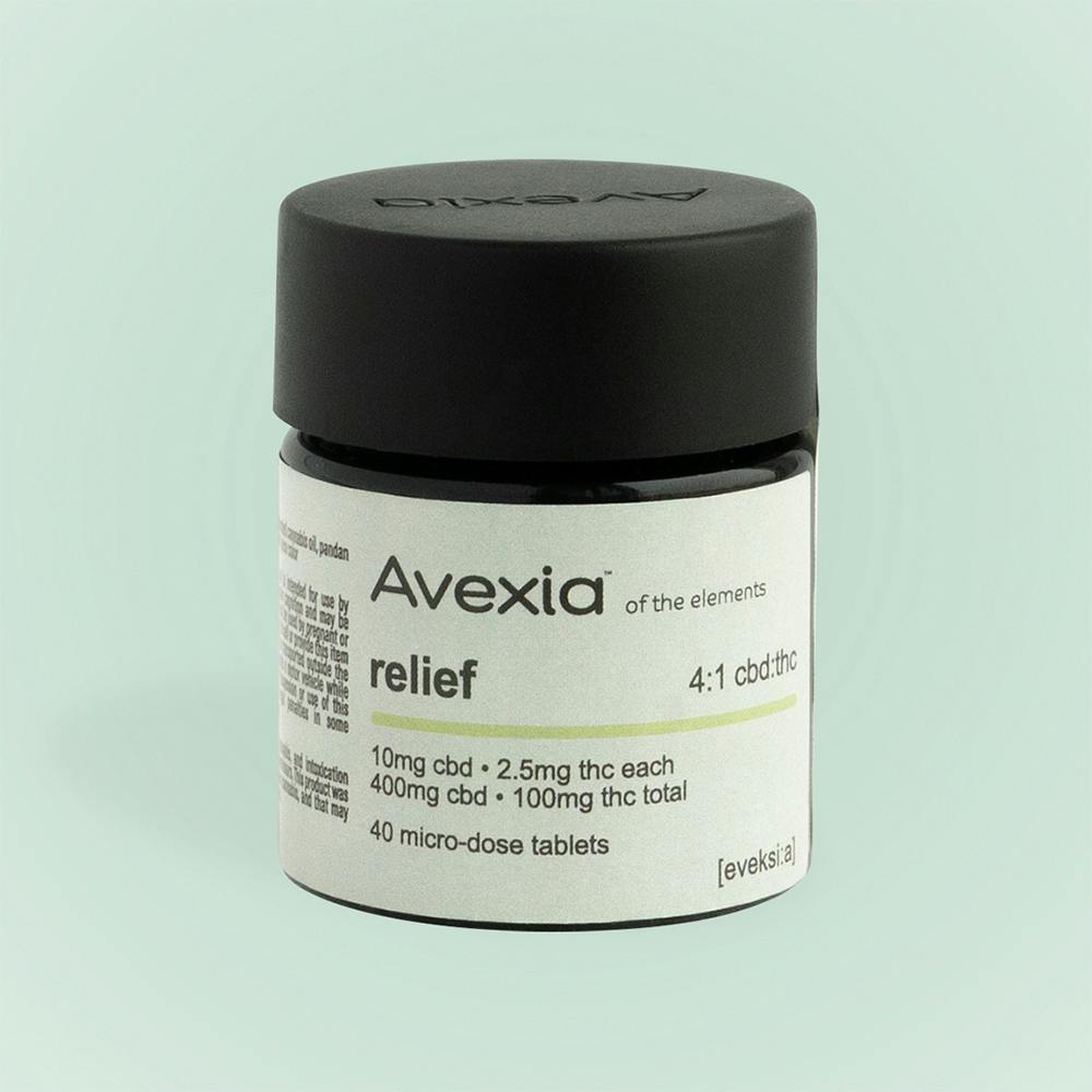 Relief 1:1 CBD:THC [40pk] (100mg CBD/100mg THC)