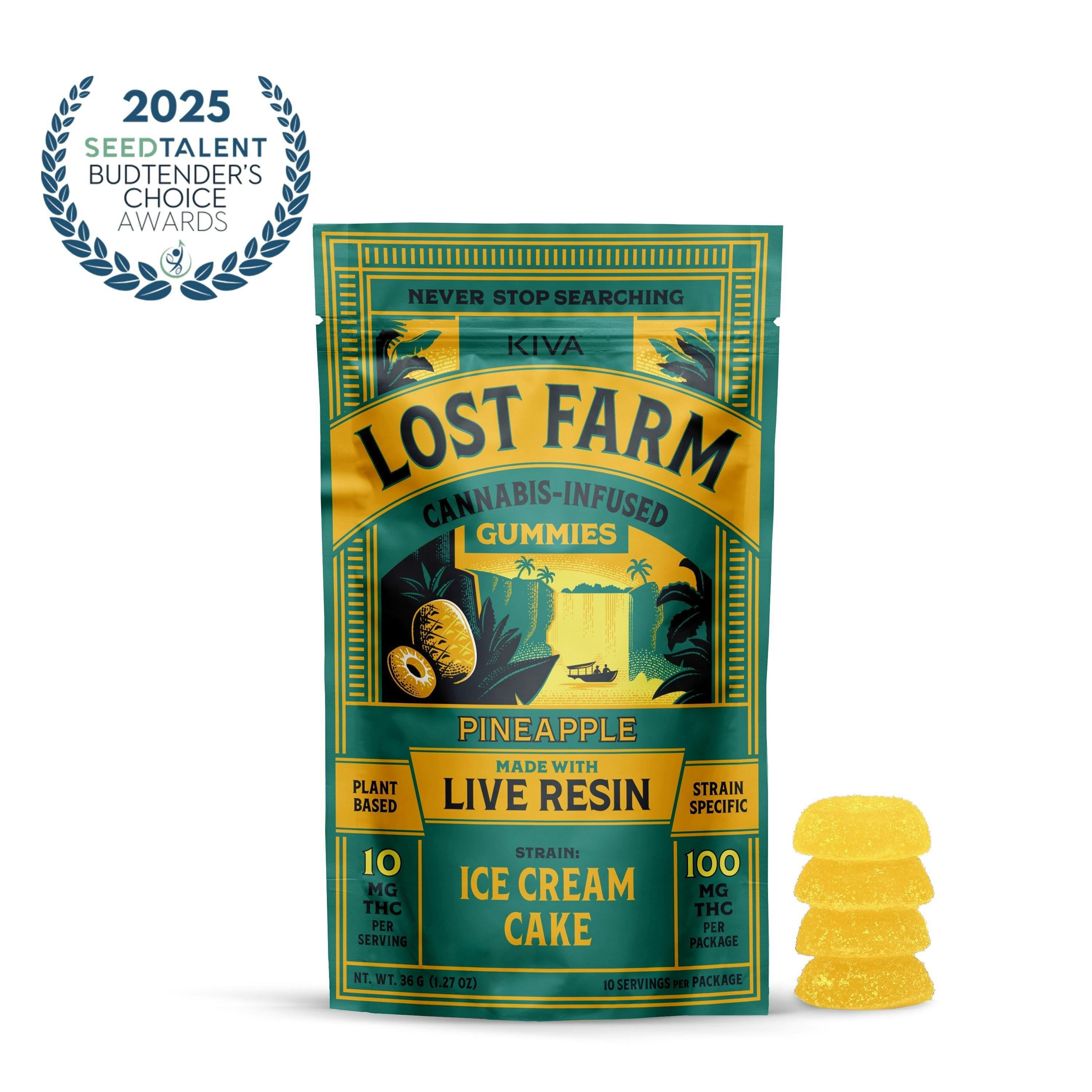 Pineapple x Ice Cream Cake [10pk] (100mg)