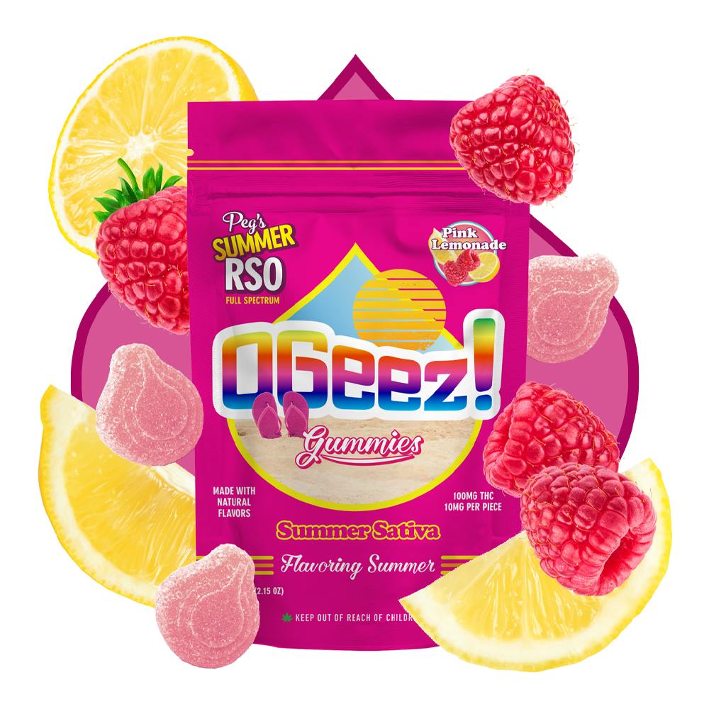 RSO - Peg's Summer Pink Lemonade [10pk] (100mg)
