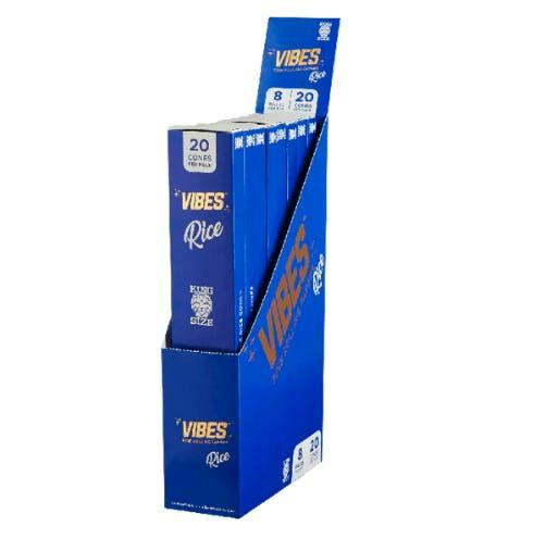 Vibes - King Size Rice Cones 20pk