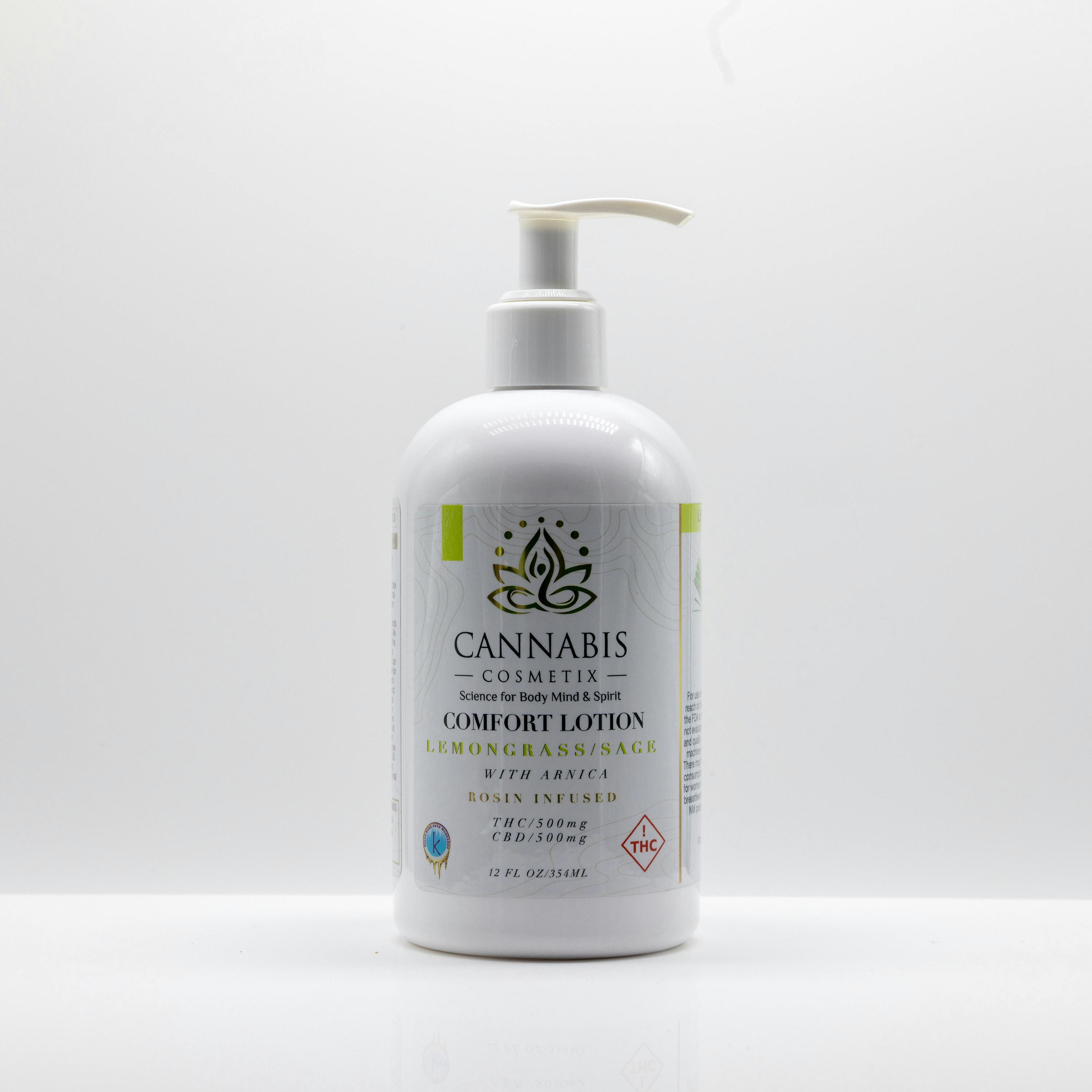 Lemongrass & Sage Cosmetix Lotion | 500mg THC/CBD at ENDO Cannabis Dispensary Santa Fe
