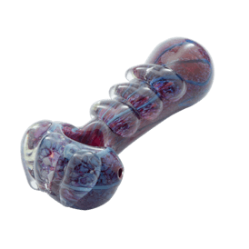 4" Chunky HP w/ Blue Frit and thick color lines
