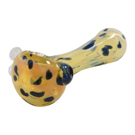 4.5 " Fumed Handpipe w/ Color Accent Carb