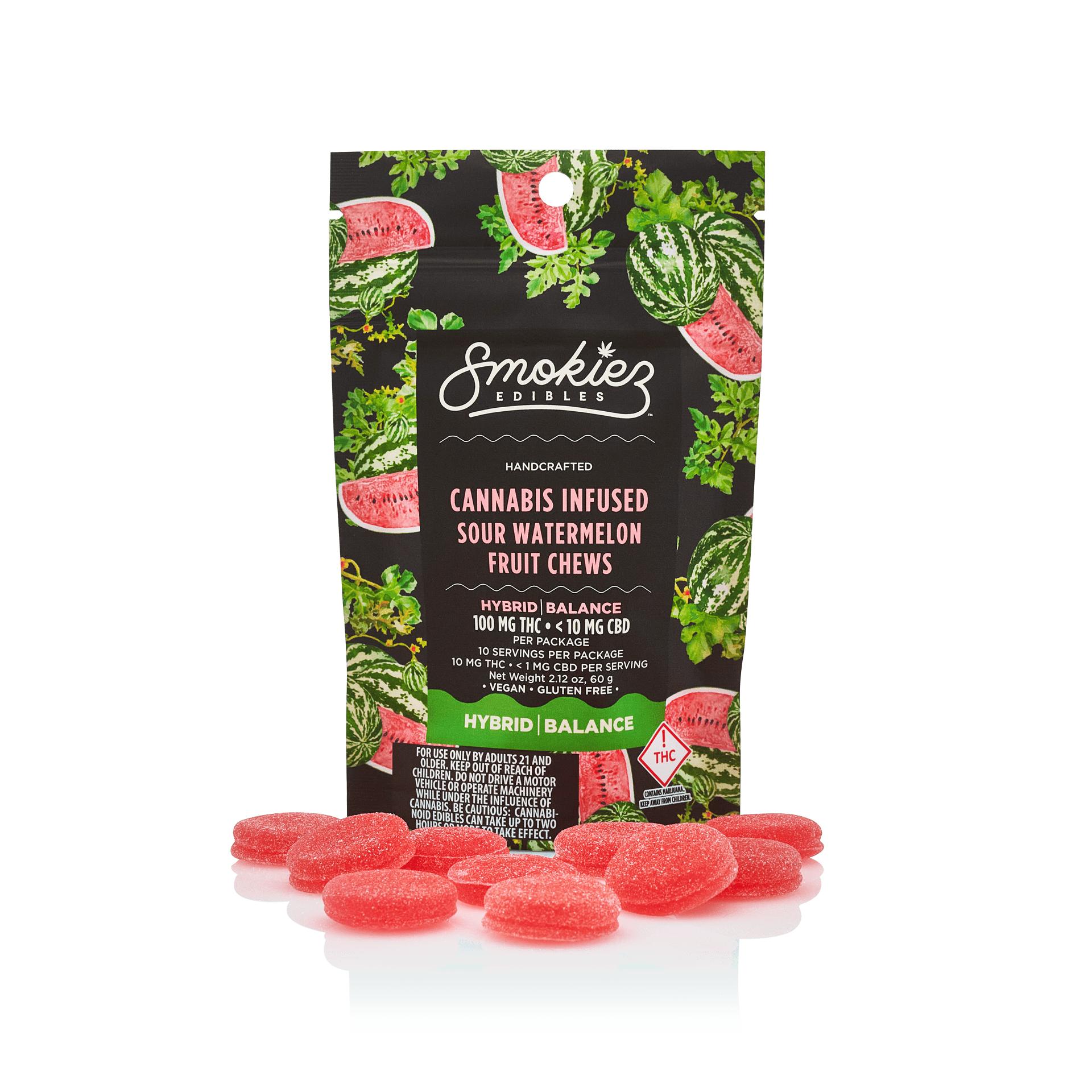 Sour Watermelon - 100mg