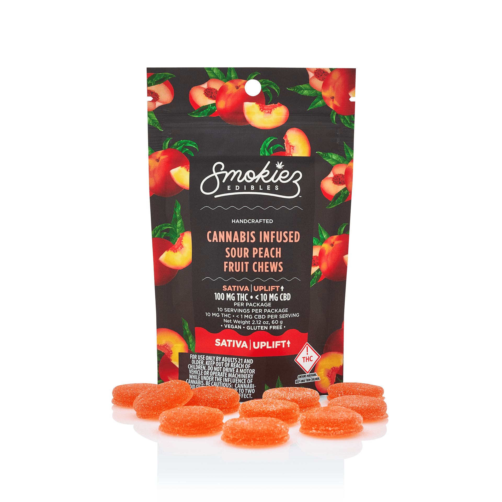 Sour Peach - 100mg