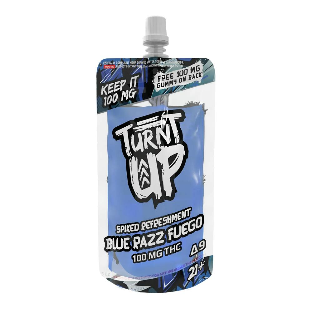 Blue Raz (100mg) | Turnt Up - Spiked Refreshment