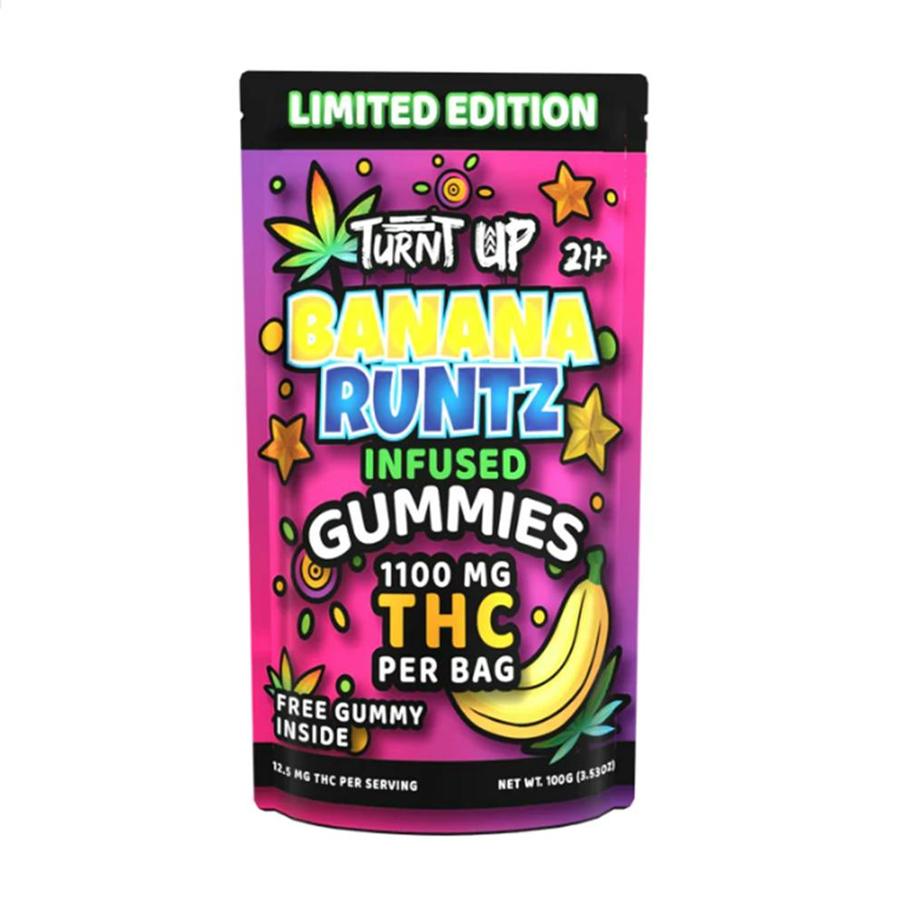 Banana Runtz [10pk] (100mg) at Buds 'n More Dispensary - Tucumcari