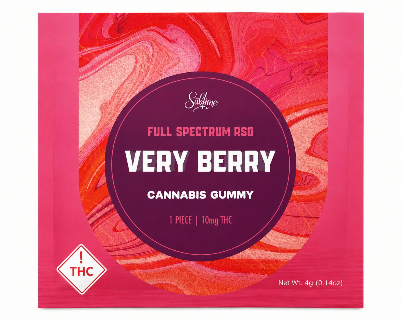 Very Berry [1pk] (10mg) | Mesilla Valley Extracts - RSO Gummy