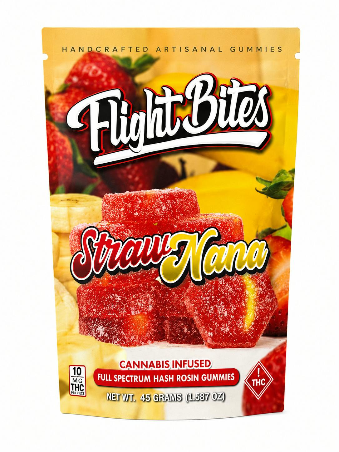 Strawnana [10pk] (100mg) | The Grower Circle - Flight Bites