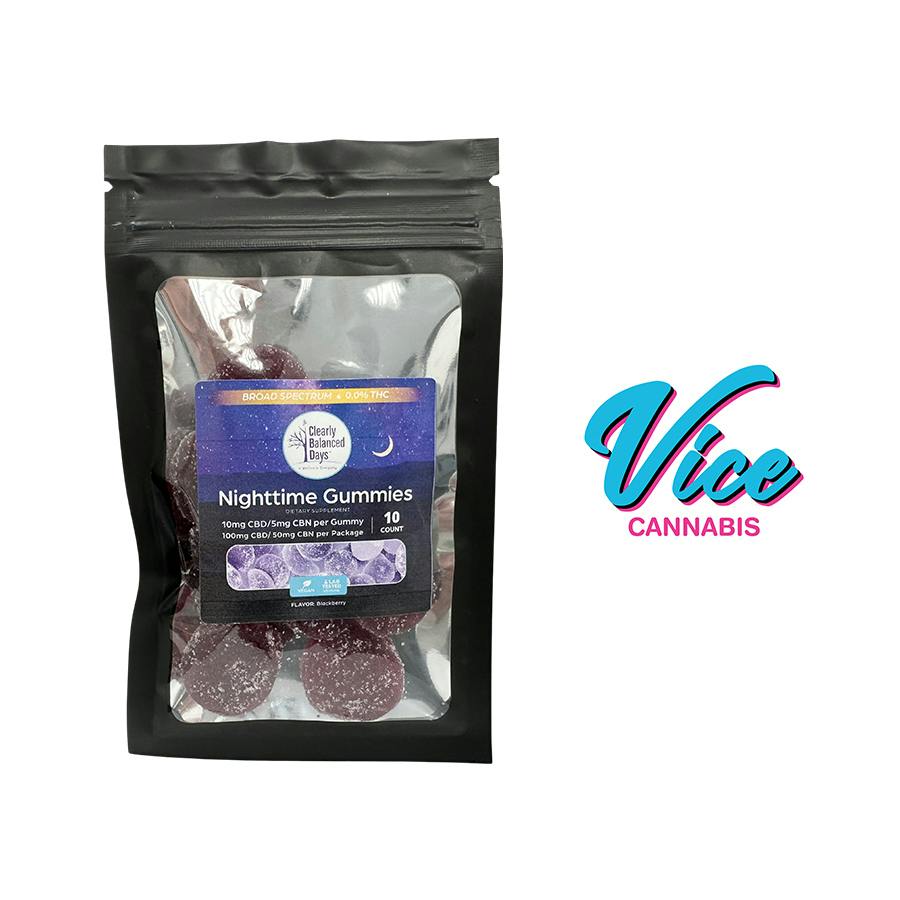 CBD: Nighttime Gummies - 10ct