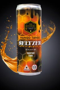 The Hashery: Mango Tango Rosin Seltzer - 100mg