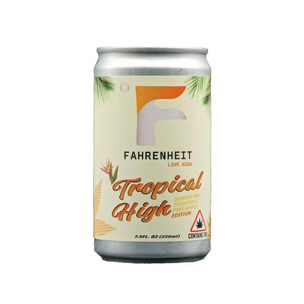 Cured: Tropical High 25mg Energy Drink