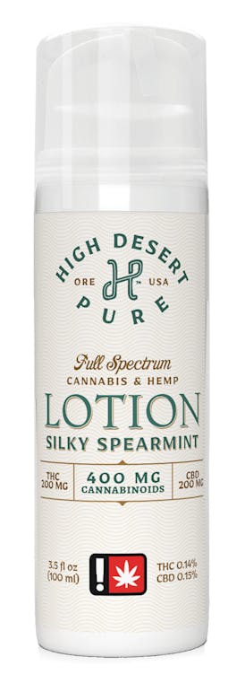 Silky Spearmint Lotion 400 mg