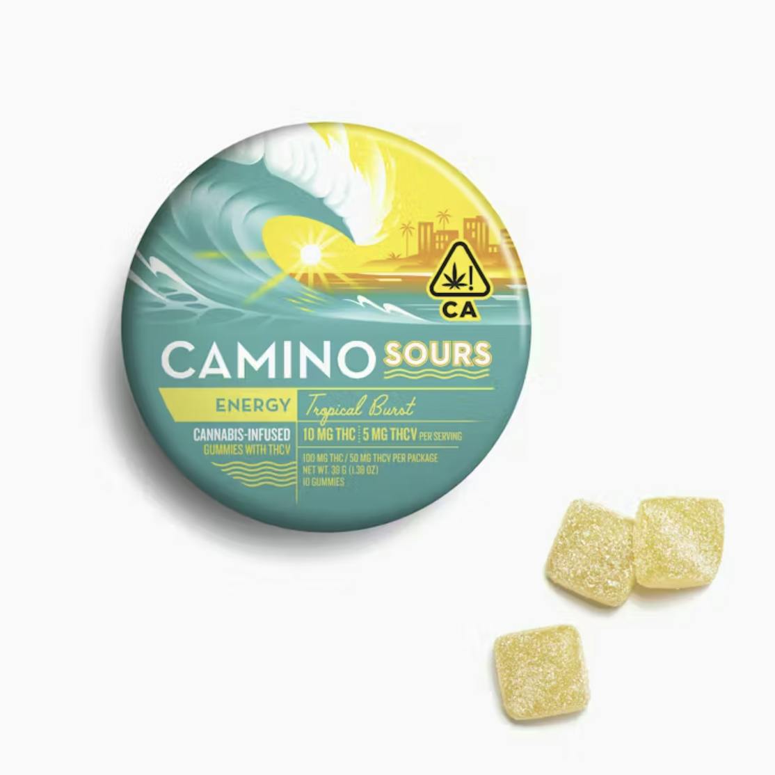 Kiva Confections — / Camino Sours Energy Tropical Burst