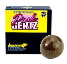 Biscotti — 1G Temple Ball Hash HYBRID Pink Certz