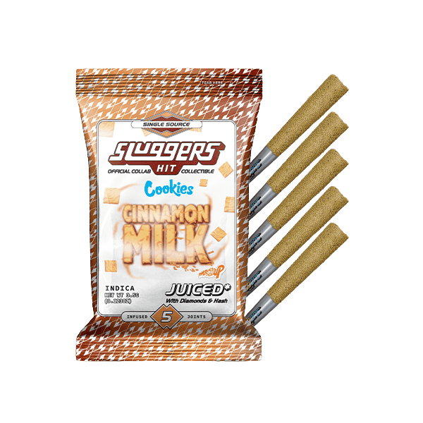 SLUGGERS - INFUSED PREROLL MULTIPACK - CINNAMON MILK - 3.5G