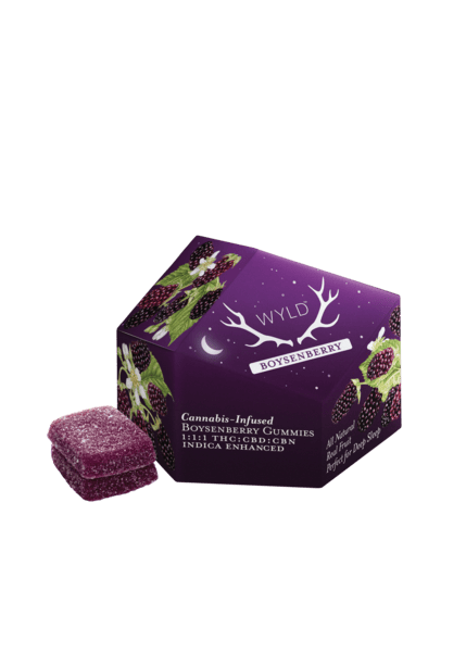 KB - WYLD: CBN GUMMY - 1:1:1 BOYSENBERRY - 300MG