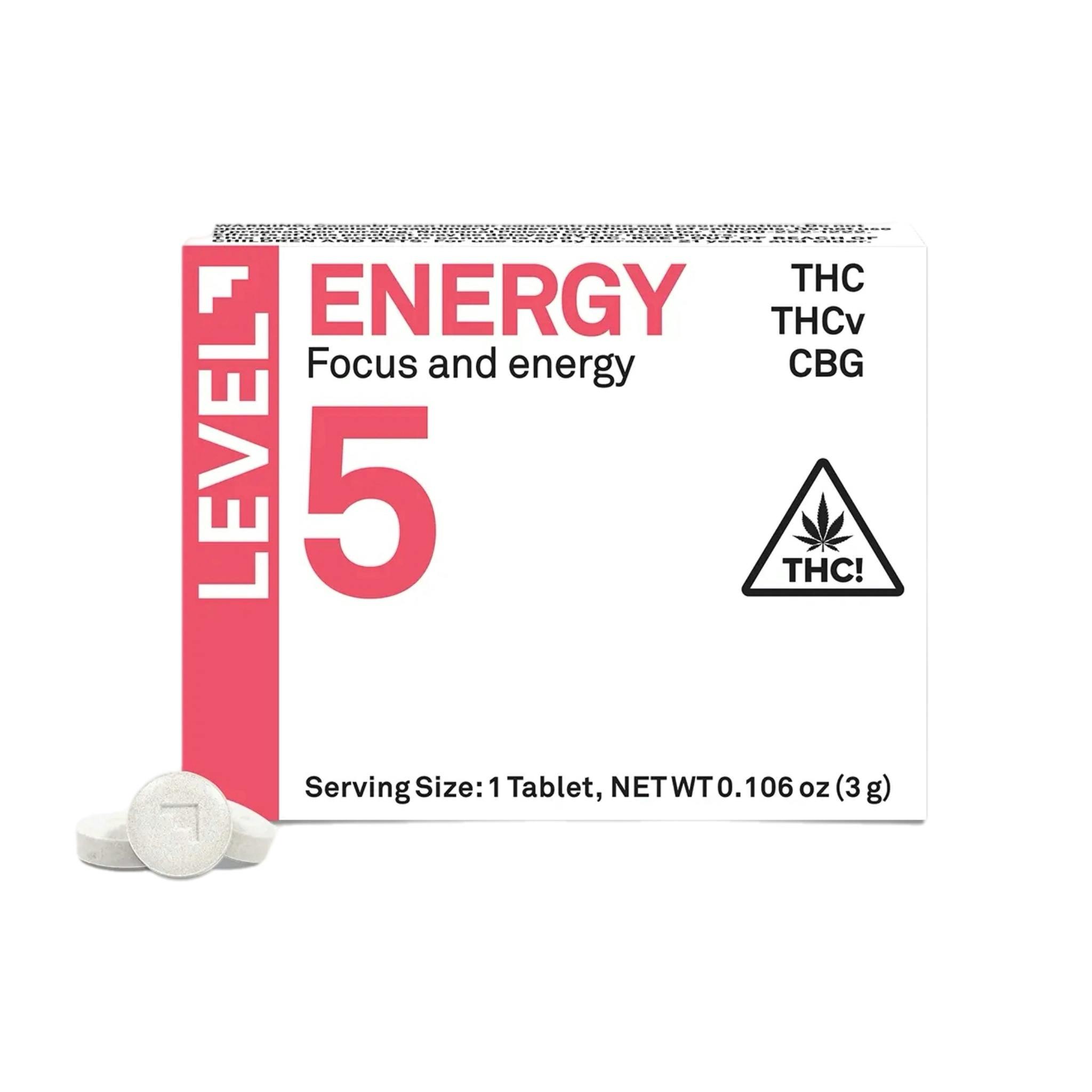 ENERGY PROTAB - THC TABLETS- 2PK BAG 10MG