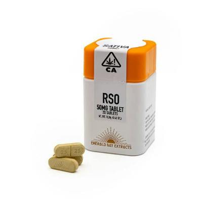 Emerald Bay Extracts | Strawberry Cough - 1000mg Tablets