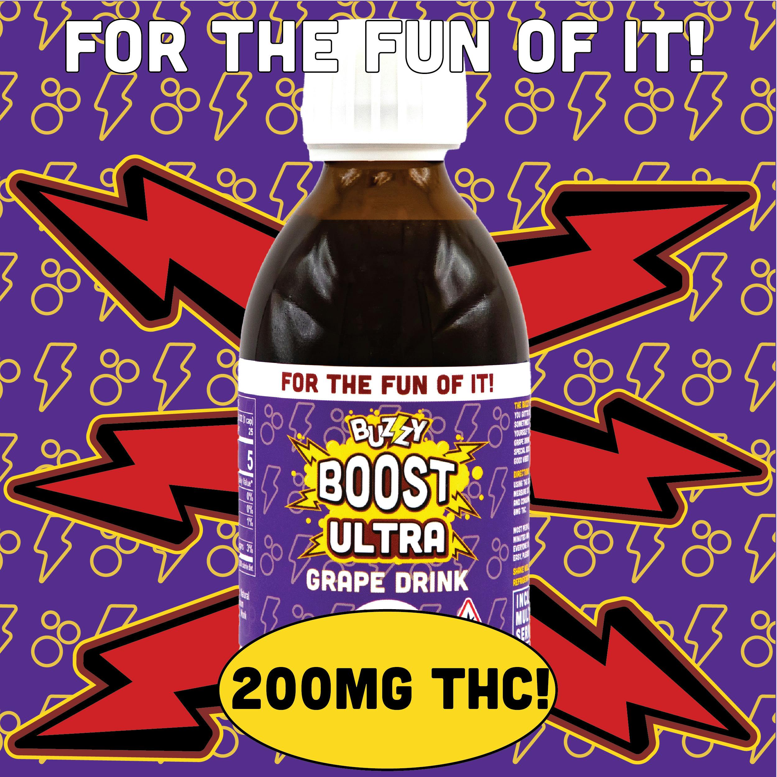 Buzzy BOOST Grape - 200mg/1pk