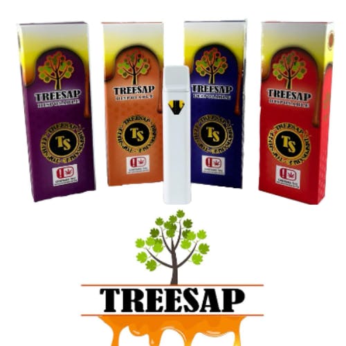 Treesap - Disposable | Distillate | Hybrid | Purple Ape Cake - 2 g