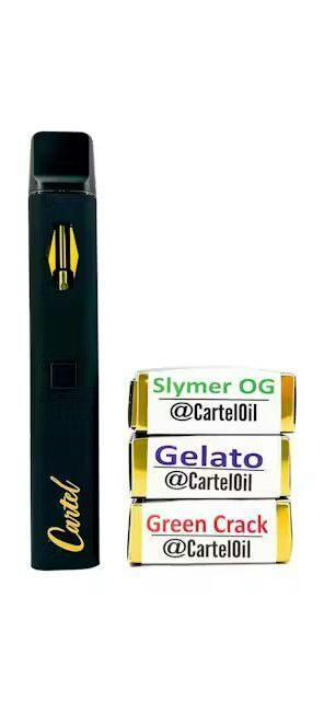 Cartel Oil Co | Disposable | Distillate | Live Terps | Sativa | Southern Lights | 3g